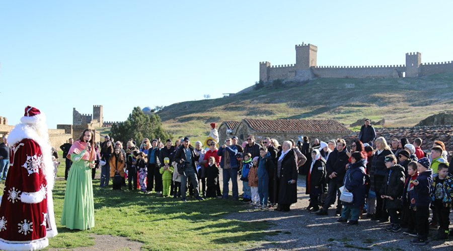 Средневековый Новый год и театрализованное Рождество: что подготовила Судакская крепость на праздники