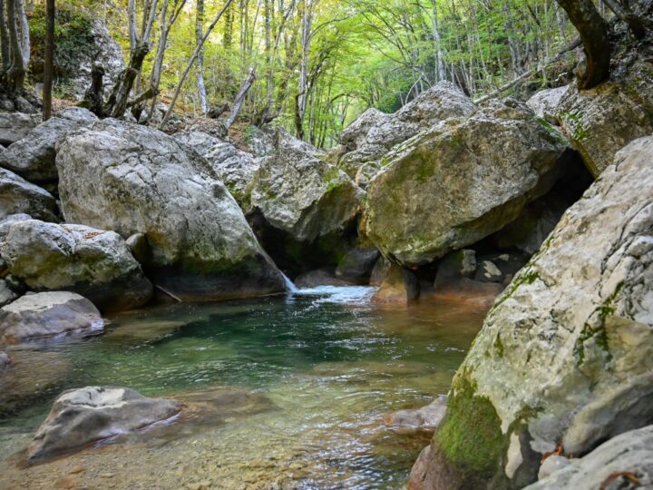 Большой каньон Крыма в осеннем объективе