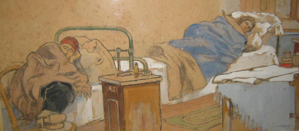 Откровенная безысходность сквозит в его работах, посвященных Евпаторийскому курорту первых лет советской власти. 18 (9) (1).jpg