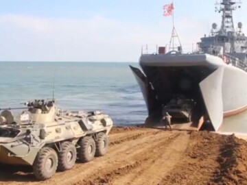 Units of the armed forces involved in the large-scale military exercises are being withdrawn from Crimea