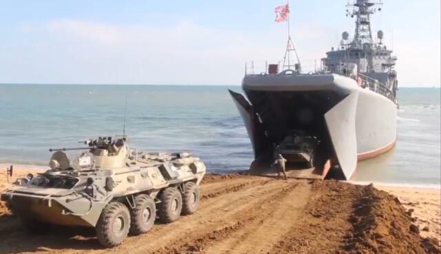 Units of the armed forces involved in the large-scale military exercises are being withdrawn from Crimea
